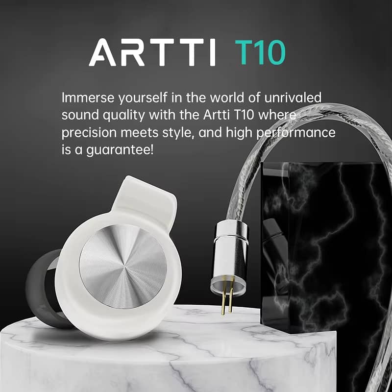 ARTTI T10&R1 In-Ear HiFi Earphones Wired IEMs Monitors 1