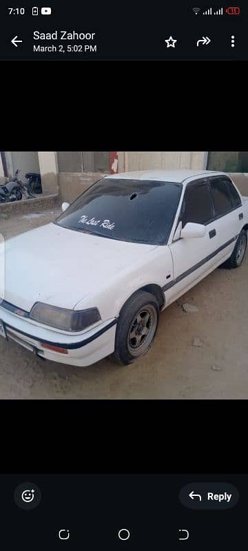 Honda Civic EXi 1988 3