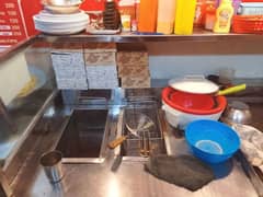 depp fryer and hot plate