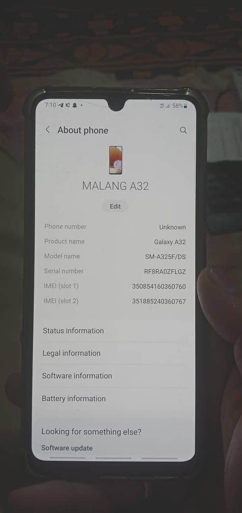 Samsung Mobile A32 2