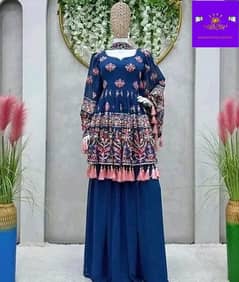 3pc frock/ Lawn 3pc frock/ Embroidery 3pc Lawn frocks