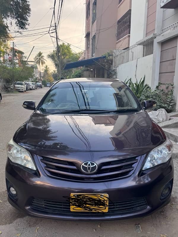 Toyota Corolla XLI 2013 0