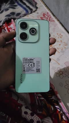 Infinix hot 40i complete box 8+8/128gb