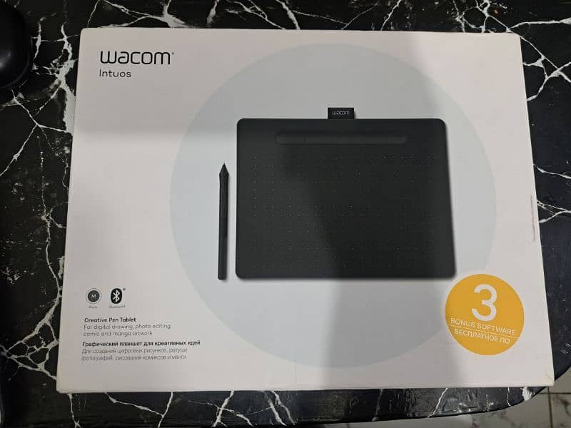 WACOM GRAPHICS TABLET CTL 6100 WIRELESS WITH 4K PEN 6