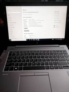 Hp zbook 14u G6