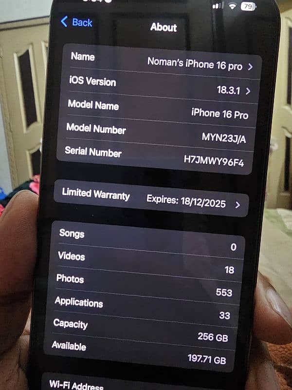 Apple Iphone 16 Pro Non PTA 4