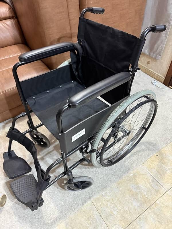 wheel chair and crutches 1