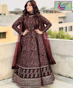 3pcs woman's stitched printed suit