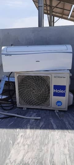 Haier 1 ton Ac heat and cool