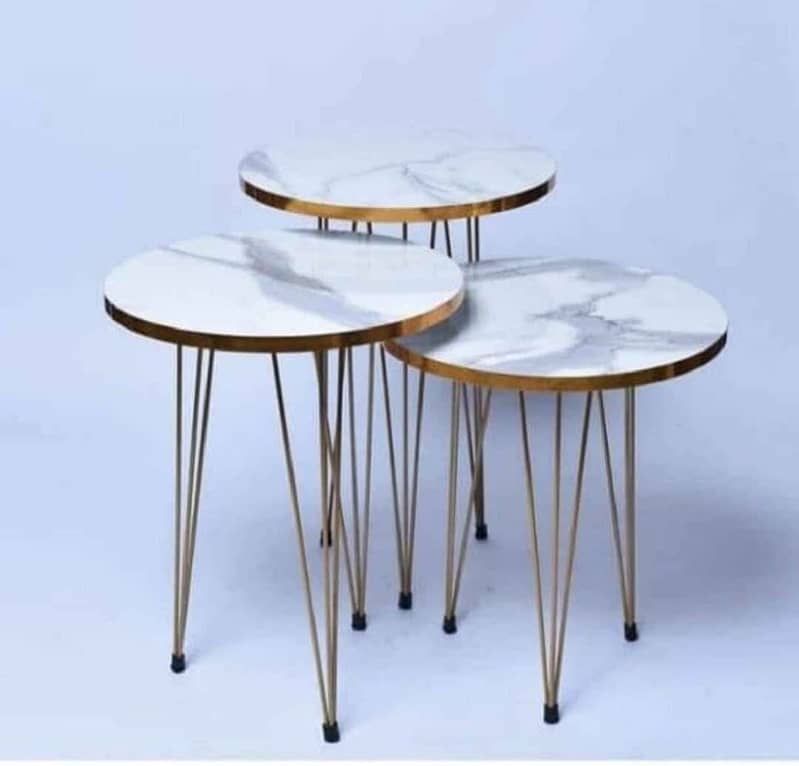 3 Pcs Coffee Table set 9