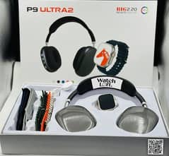 SMART WATCH COMBO WITH P9 ULTRA PRO MAX HEADPHONES