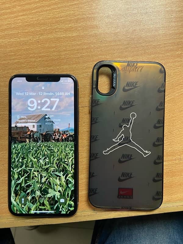 iPhone X 256GB PTA APPROVED silver 4