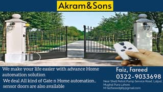 Automatic Gate Sliding / swing Gate - Shutter Rolling