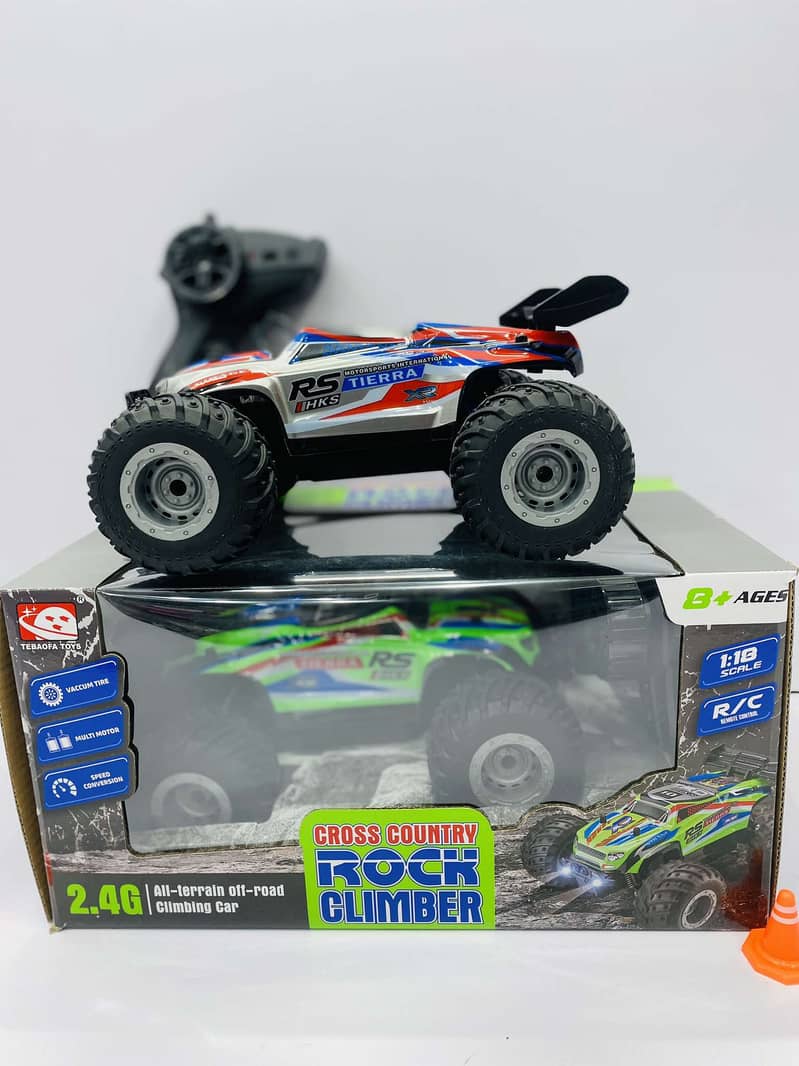 Remote Control (RC) Rock Crawler Truck Fiber body  Rechargeable car 6