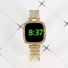 Women's Jewelry Zircon Led Watch