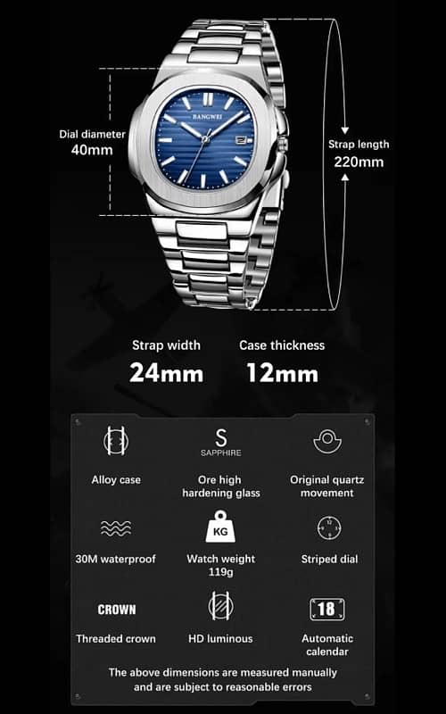 Men's permium watch 3