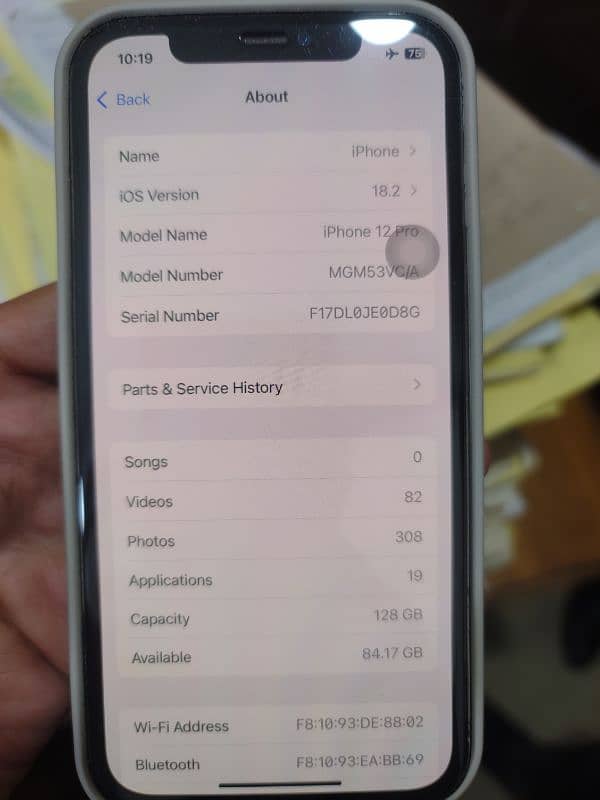 I Phone 12 Pro factory unlock 128 GB with box and cable 5