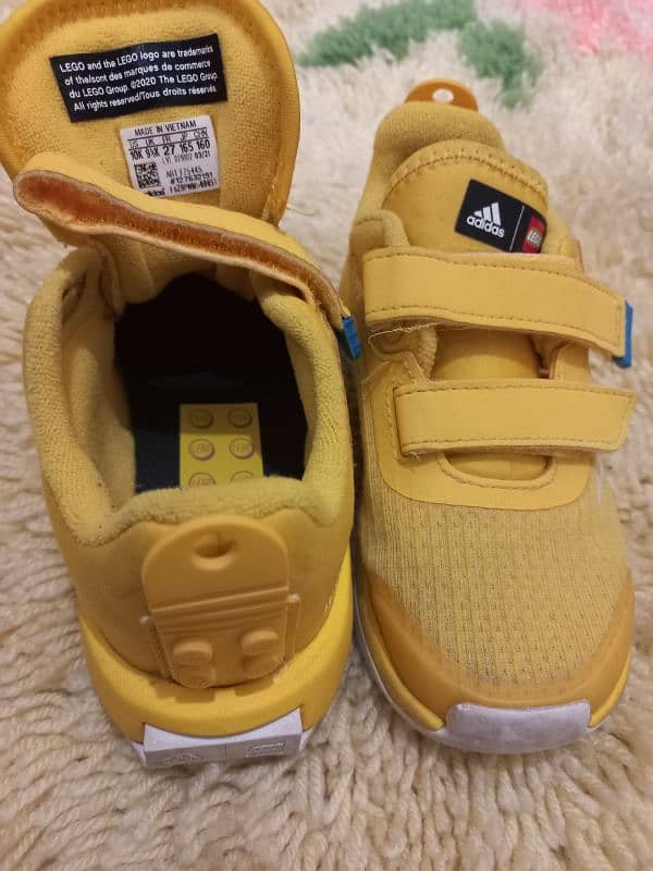 Original adidas and lego kids shoes 1