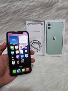 iPhone 11 full box 128 GB call number 03267239050