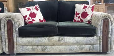 Complete Sofa Set (7 seater) with 3 Table Set and Deewan (3 seater)