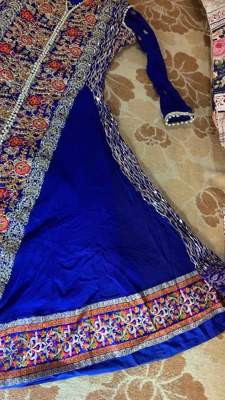 blue colour haveay work maxi 4