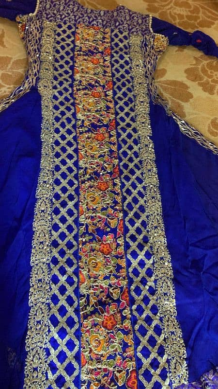 blue colour haveay work maxi 6