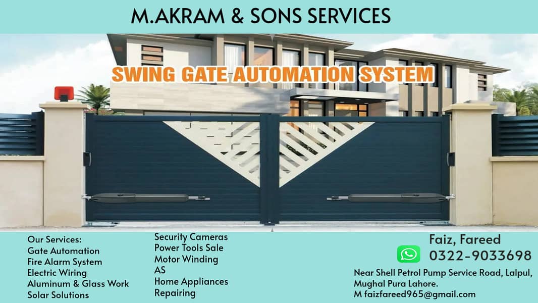 Swing Gates / Automatic Gate Sliding - Shutter Rolling 0