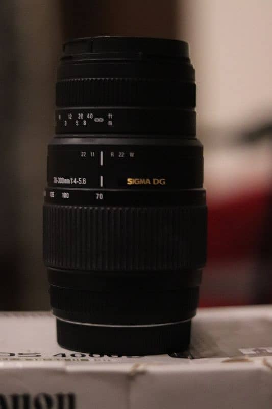 Sigma 70-300 Lens For Canon Mount || 10/10 Condition 1