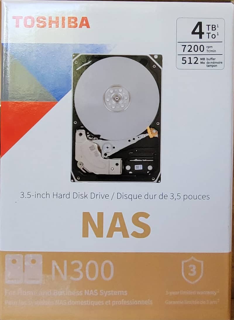 Toshiba N300 4TB NAS 0