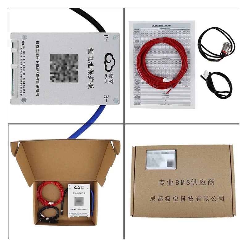 JK BMS Smart BMS 4S BMS 8S BMS 4S to 8S 100A BMS 12V 24V Battery BMS 5