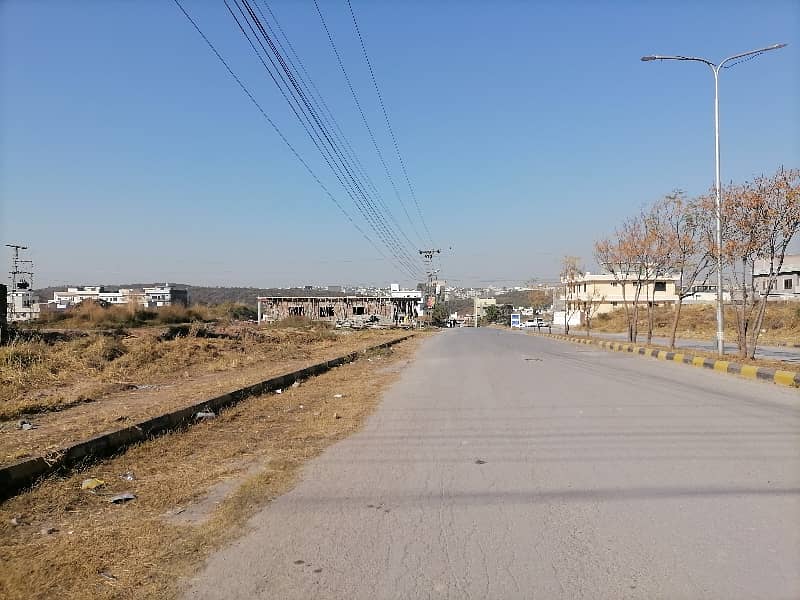 Ideal 1 Kanal Residential Plot has landed on market in National Police Foundation O-9 - Block A, Islamabad 3