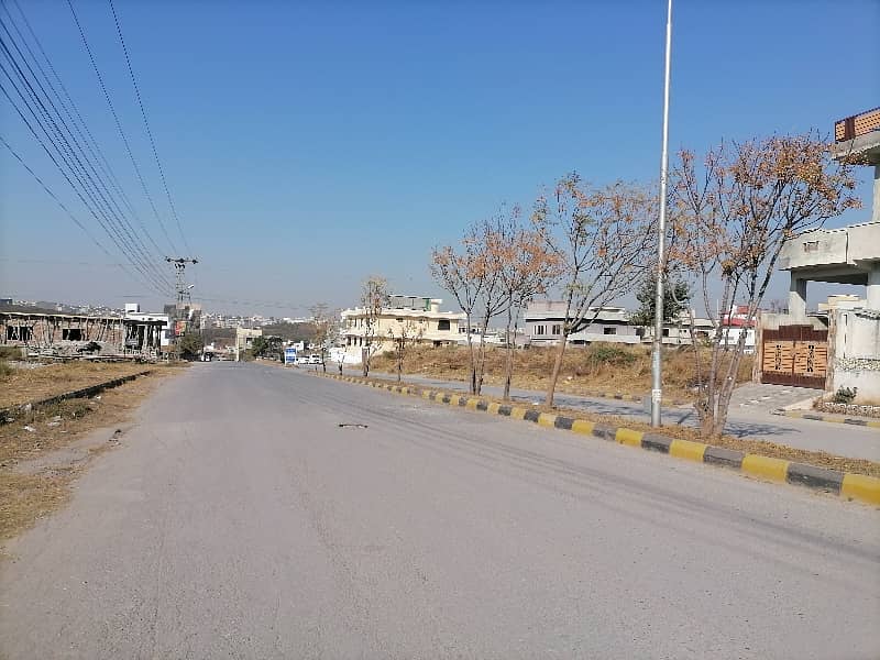 Ideal 1 Kanal Residential Plot has landed on market in National Police Foundation O-9 - Block A, Islamabad 4