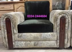 Complete Sofa Set (7 seater) with Table Set (3 Tables) and Deewan 3s