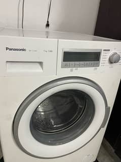 panasonic front load washing machine 7 kg good working condition