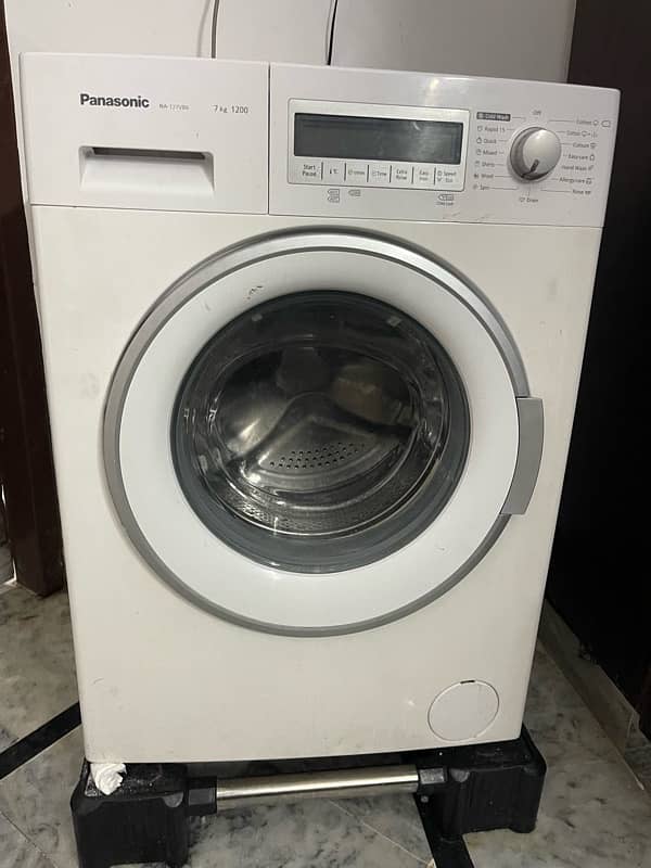 panasonic front load washing machine good working condition 7 kg 1