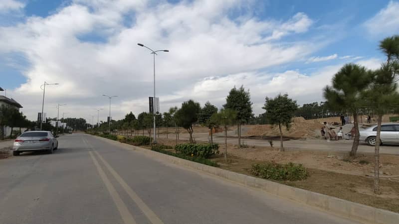 10 Marla Corner ( 35*65) Residential Plot Available. For Sale In Top City 1 Block A Islamabad. 11