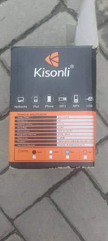 Kisonli  Brand Speaker for sell Model: U-2500BT 5