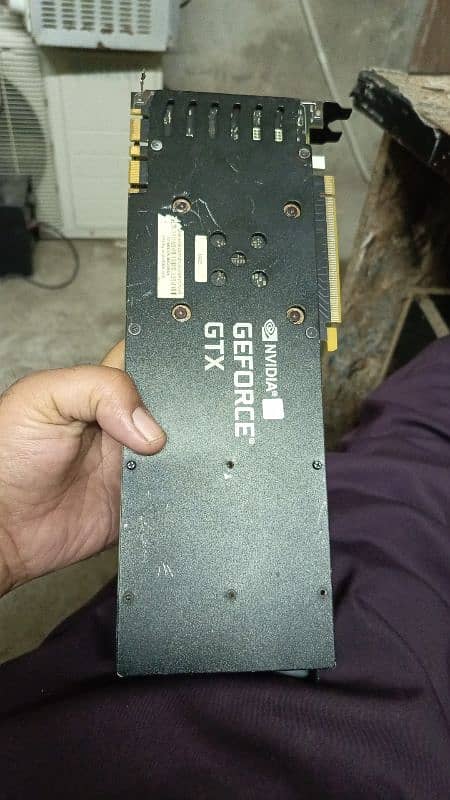 1080 grafic card for parts dead used for sale 1