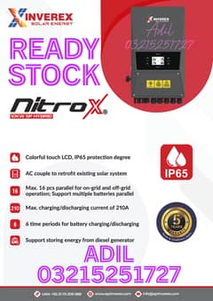 Nitrox 10KW-48V SP-HYBRID, Solar inverter