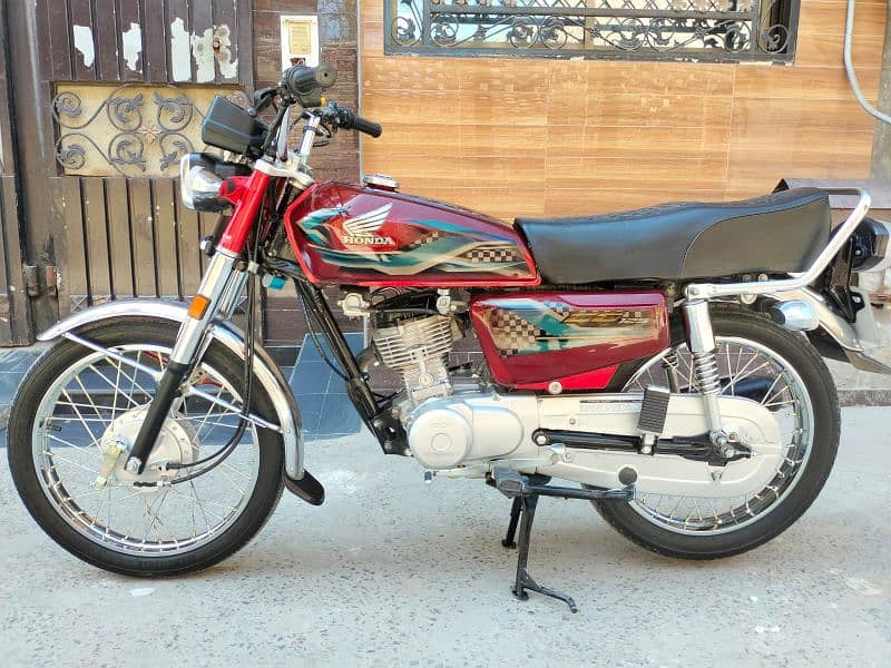 Honda 125 model 2024 All Punjab number 0