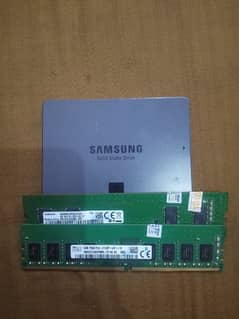 8GB DDR4 Ram , 250GB Samsung 840evo SSD FOR SALE