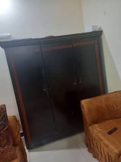 wooden wardrob