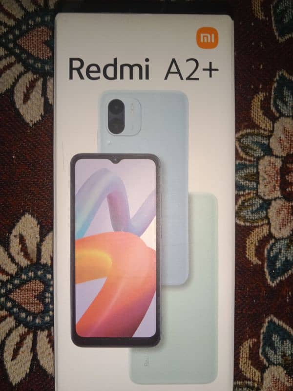 Redmi a2+.  3.64 box ha sath 6