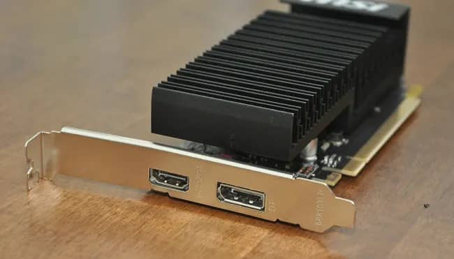 MSI GT 1030 2GB GDDR5 Low Profile Passive OC 1
