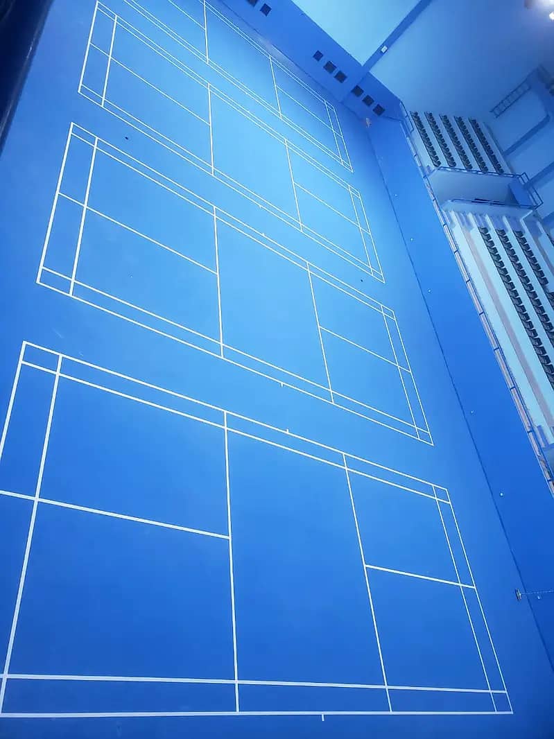 Badminton court in Islamabad|Sports Flooring|Customised Sports Ground 3