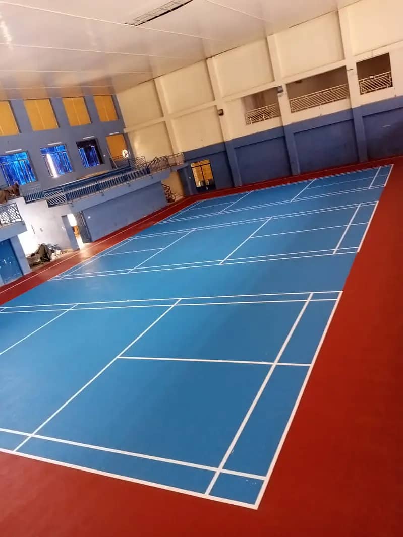 Badminton court in Islamabad|Sports Flooring|Customised Sports Ground 13