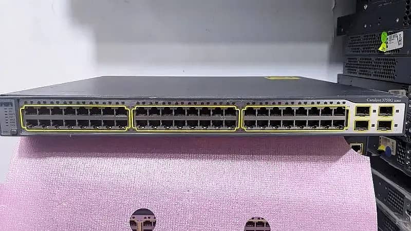 Cisco switch/Cisco catalyst 3750G series 48port/Switch 0