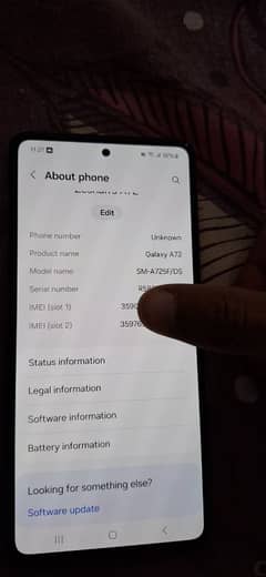 Samsung Galaxy A72 For Sale with box