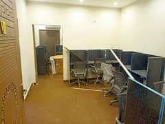 Almost Brand New Building Scond Floor Flat Available For Office Use In Johar Town Near Doctor Hospital