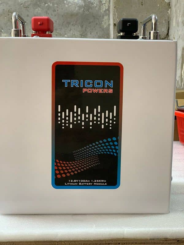 TRICON POWERS LITHIUM BATTERY 12V 100AH 0